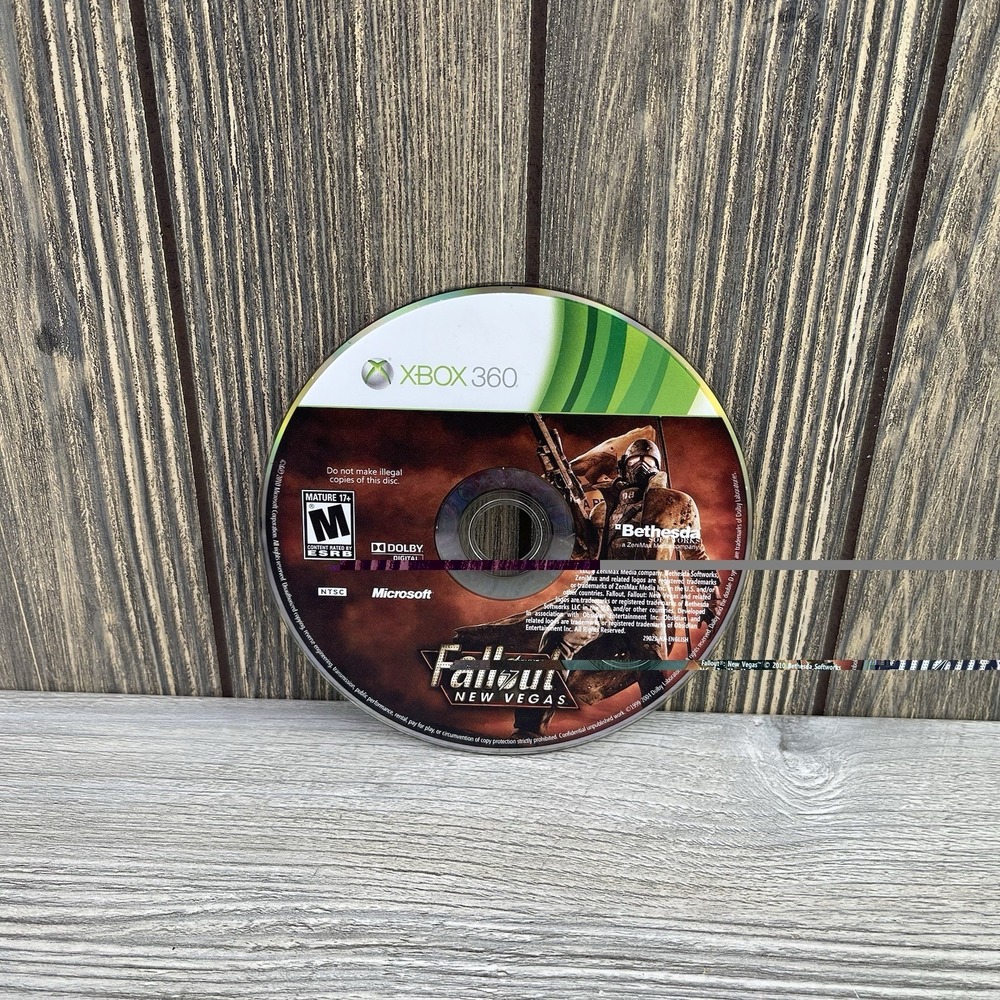 Fallout: New Vegas (Xbox 360, 2010) DISC ONLY, Tested